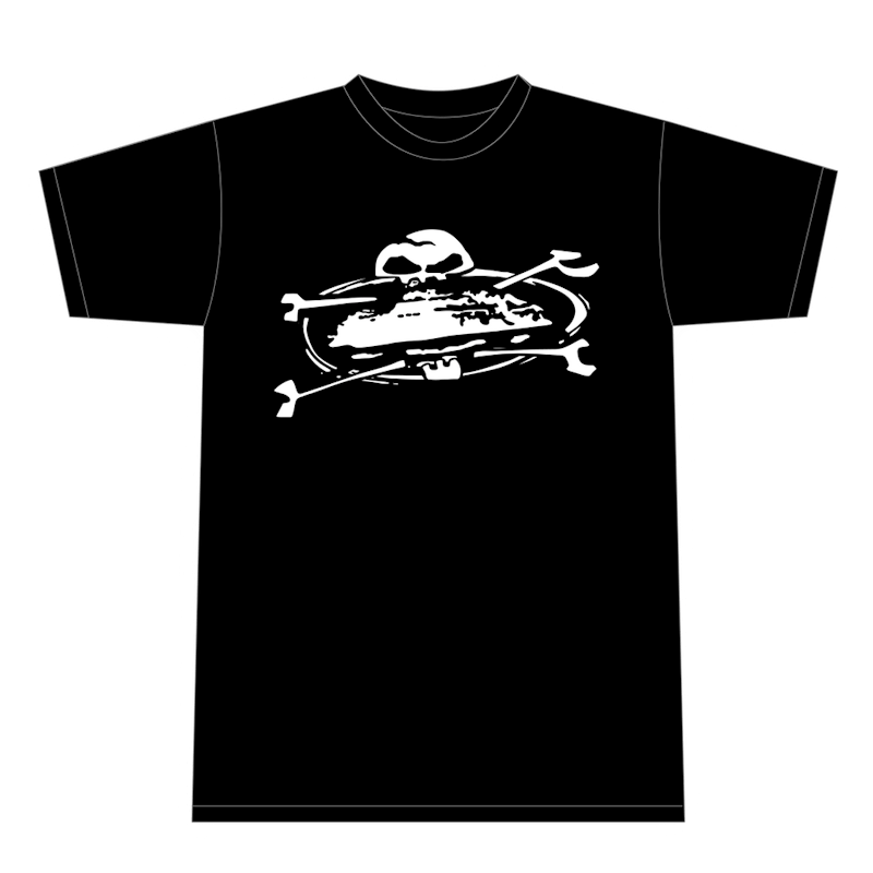 Corteiz Alcatraz Skull T-shirt Black Men's - US