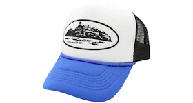 Corteiz Alcatraz Trucker Hat Black/Royal