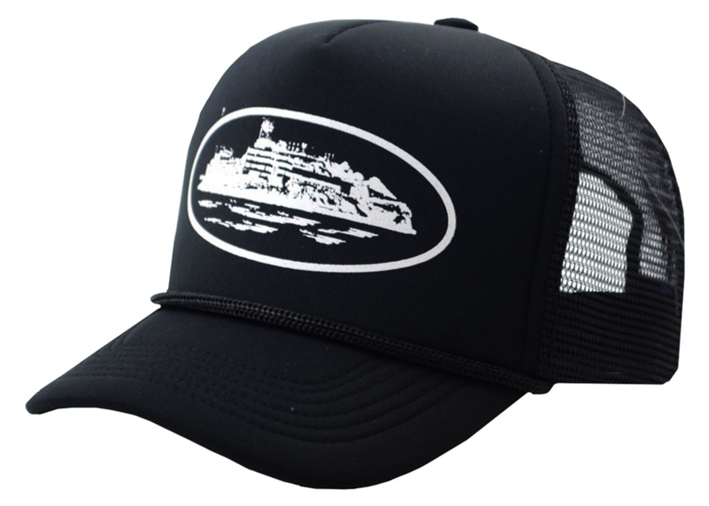 Corteiz Alcatraz Trucker Hat Black - FW22 - US