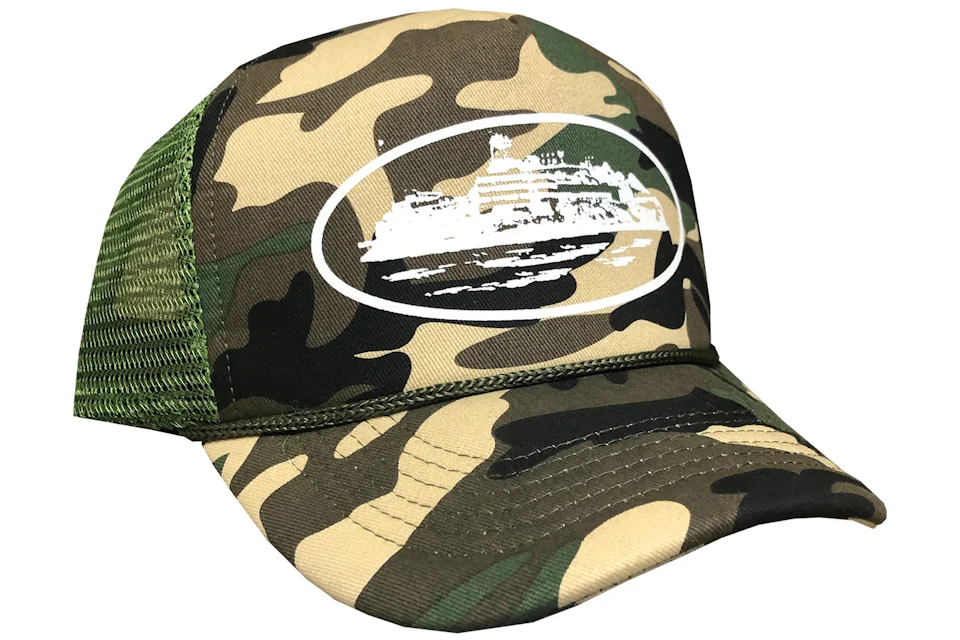 Corteiz Alcatraz Trucker Hat Camo
