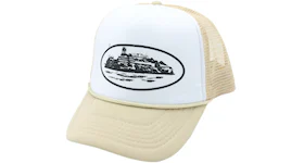 Corteiz Alcatraz Trucker Hat Creme De La Creme