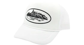 Corteiz Alcatraz Trucker Hat White