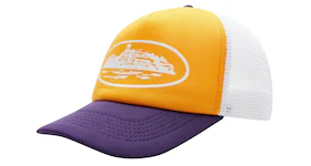 Corteiz Alcatraz Trucker Hat Yellow/Purple