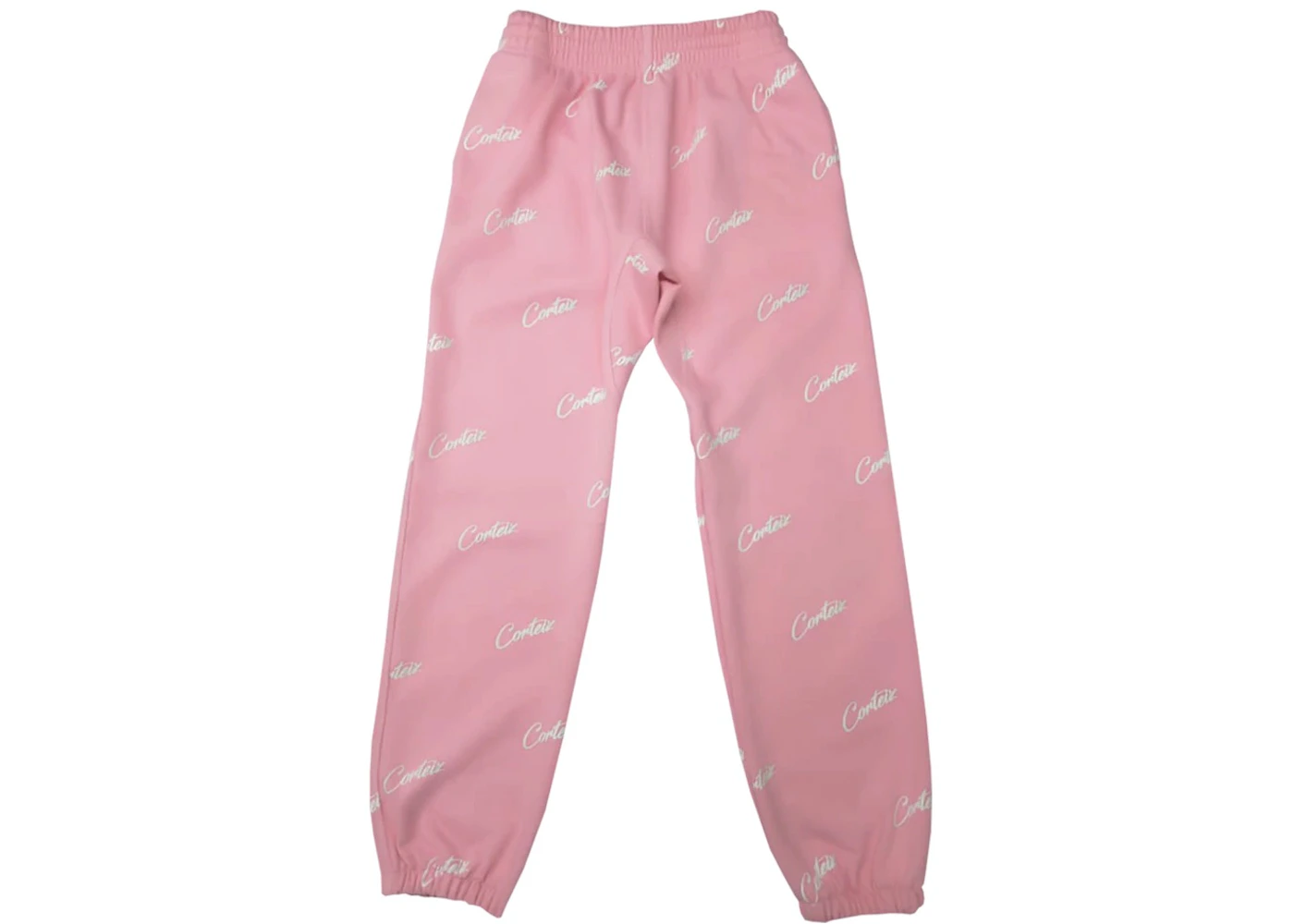 Corteiz All Over Print Joggers Wavy Pink Homme - FR