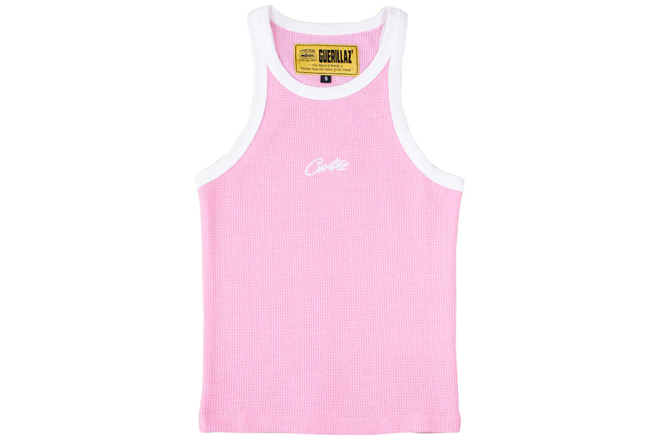 Corteiz Allstarz Contrast Tank Top (Women's) Pink