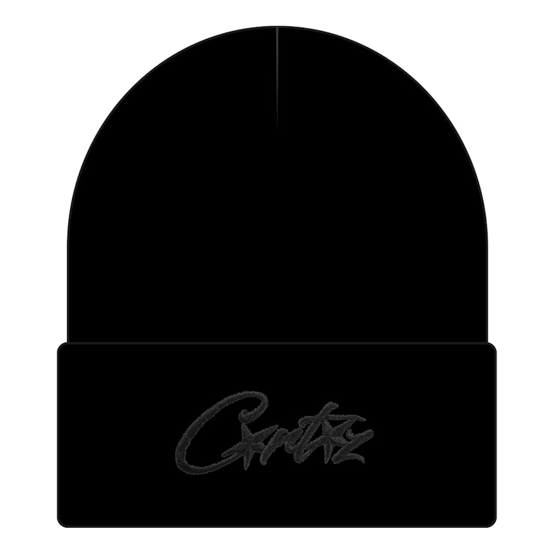 Corteiz Cstarz Monogram Beanie Black - SS22 - US