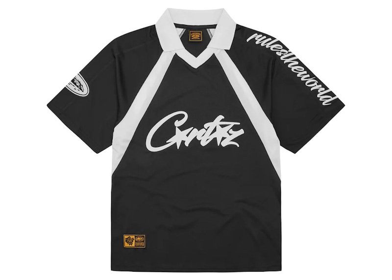 Corteiz Allstarz Football Jersey Black