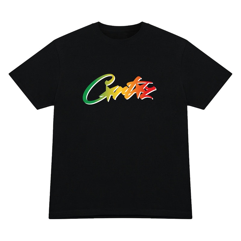 Corteiz Ribbed T-shirt Black Men's - FW22 - US