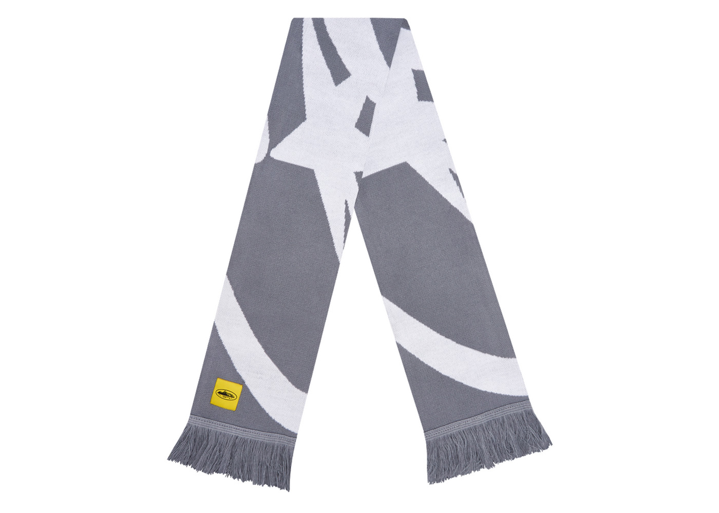 OVO Roots Cabin Scarf Heather Grey
