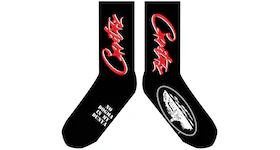 Corteiz Allstarz Socks Black/Red