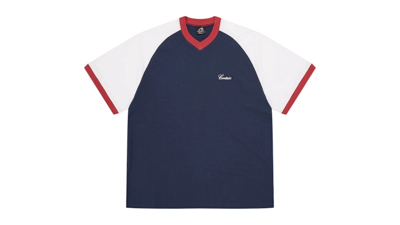 Corteiz Americana Raglan Top Navy