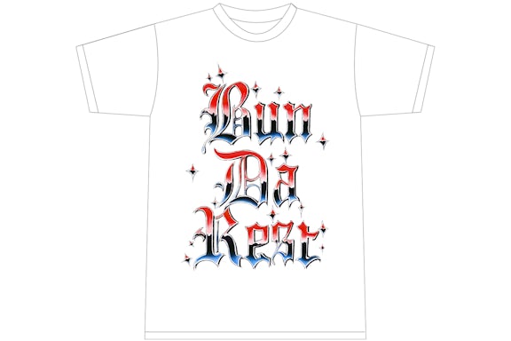 Corteiz Bun Da Rest Royale T-shirt White