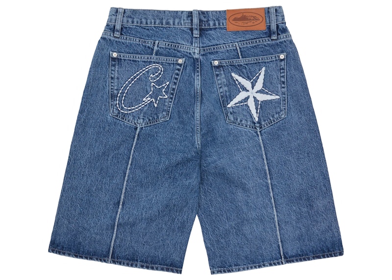 Corteiz Denim Shorts デニムバギー ショーツ M - パンツ