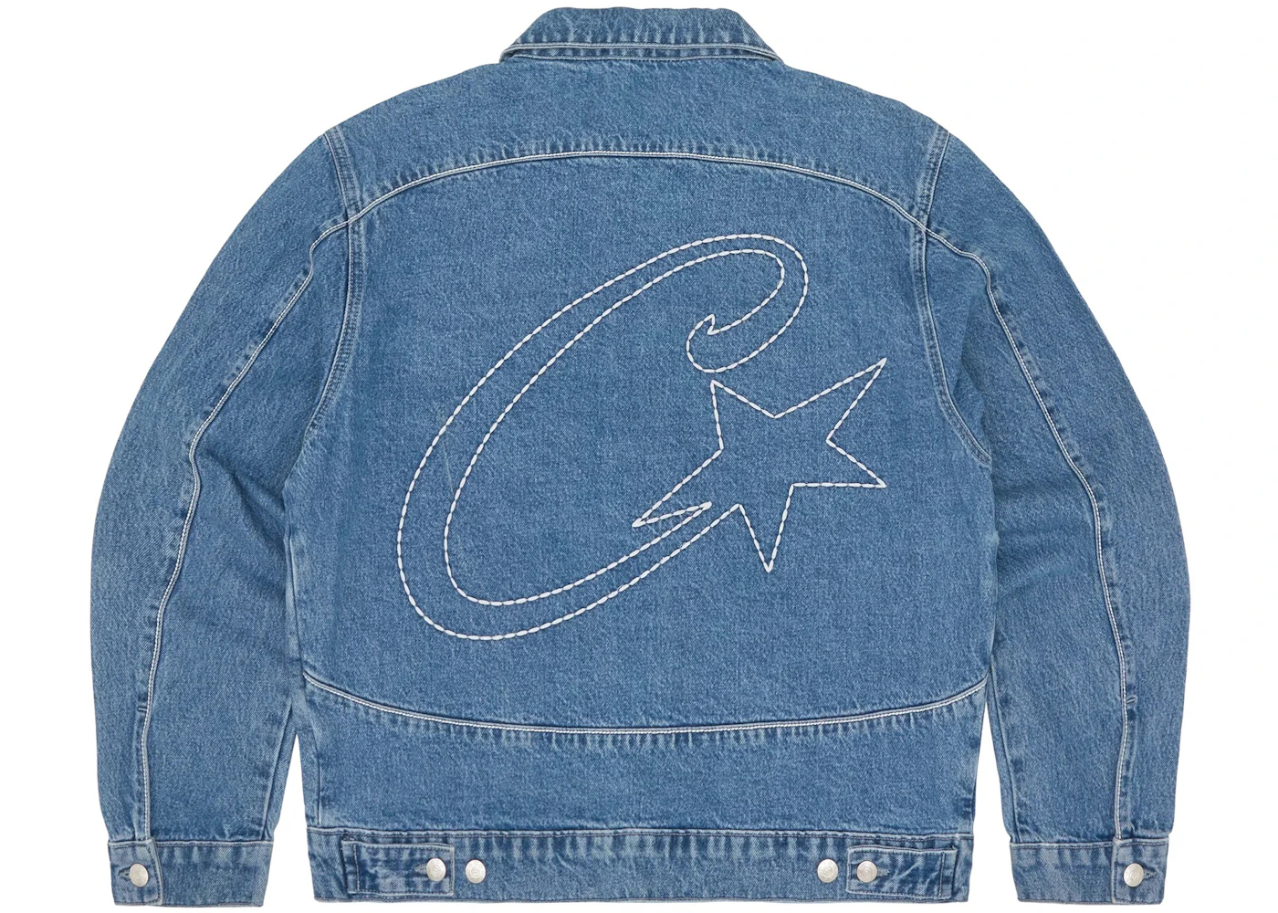 Corteiz C-Star Denim Trucker Jacket Blue Men's SS23 US