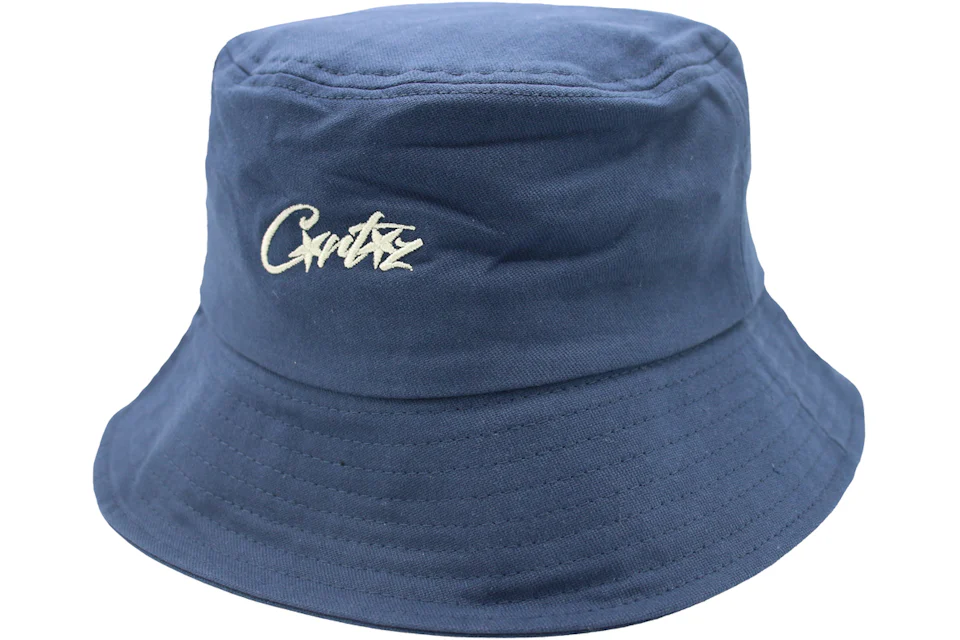 Corteiz Carpenter Bucket Hat Navy Blue