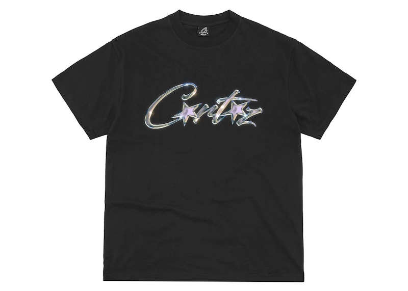 Corteiz Chrome Allstarz Tee Black Men's - FW23 - US