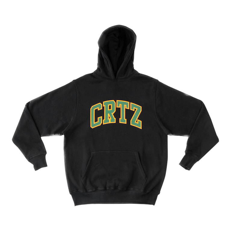 Pre-owned Corteiz Crtz Dropout Hoodie Black/green