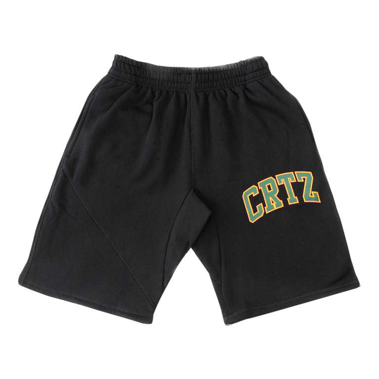 Pre-owned Corteiz Crtz Dropout Shorts Black/green