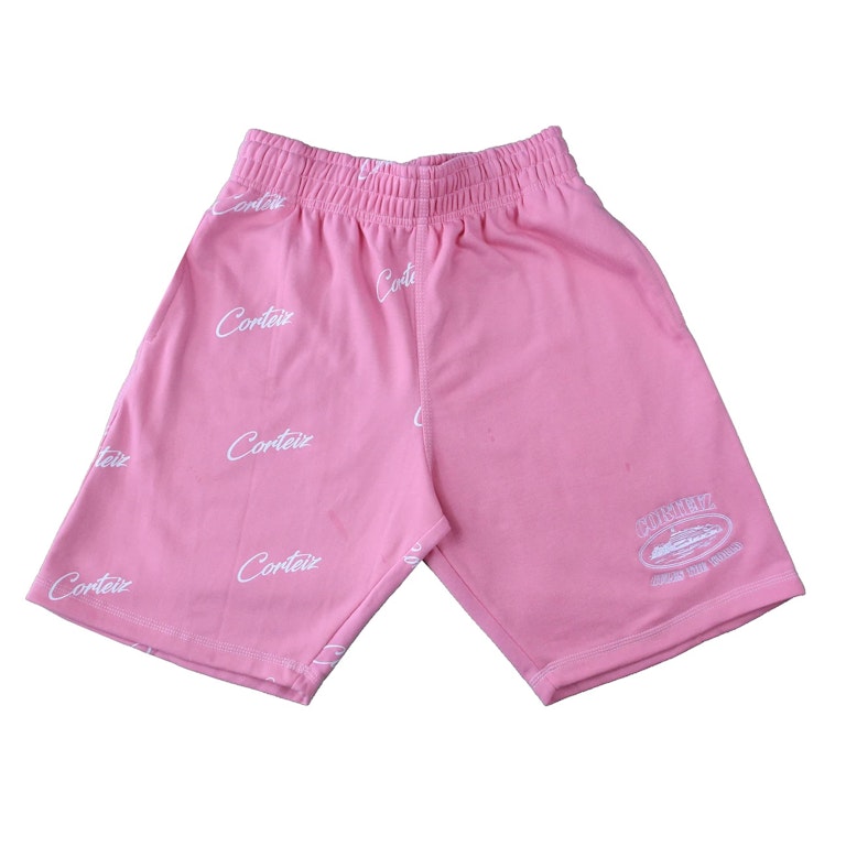 Pre-owned Corteiz Division '20 Shorts Pink