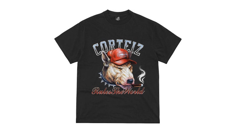 Corteiz Dog Pound Tee Black Men's FW25 US