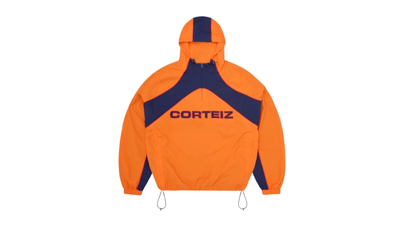 Corteiz Formation Windbreaker Jacket Orange