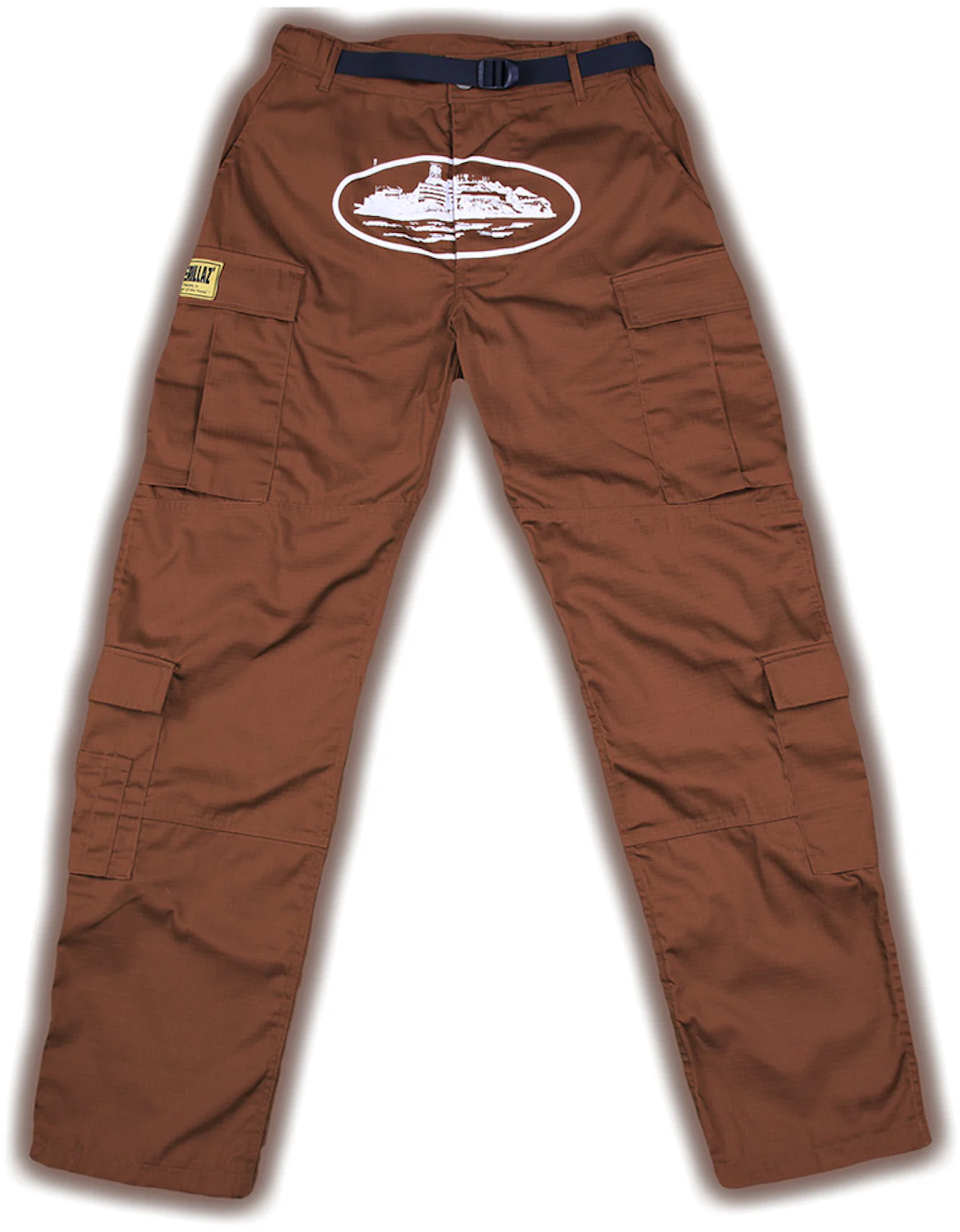 Corteiz Guerillaz* Cargo Pants Brown Men's - SS23 - US