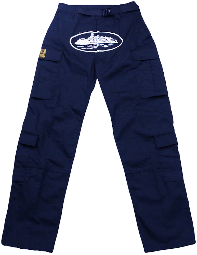 Corteiz Guerillaz* Cargo Pants Navy Men's - SS23 - GB