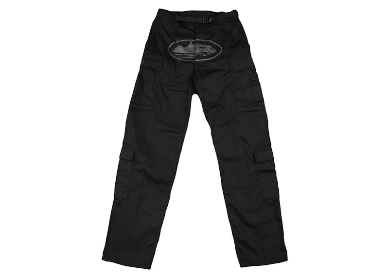 Corteiz Guerillaz Cargos Triple Black Men's - FW22 - US