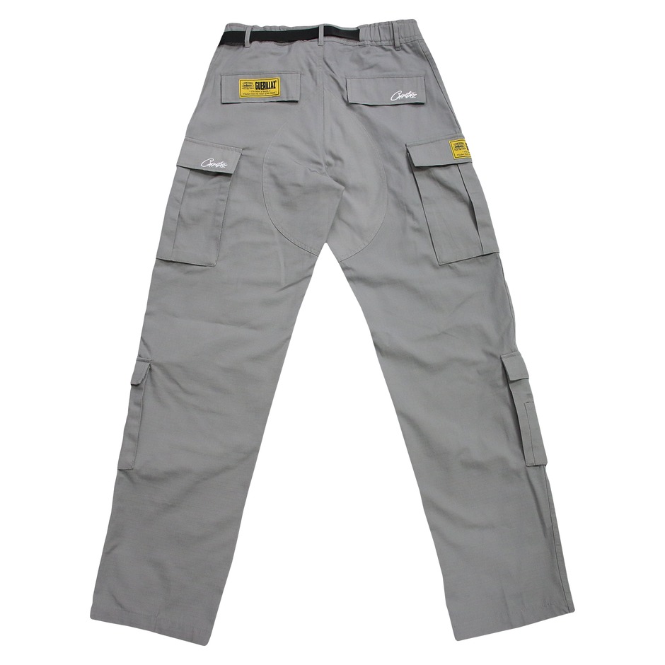 Corteiz Cargo Pants Grey - ファッション