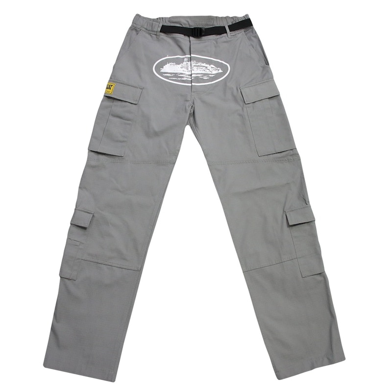 Corteiz Cargo Pants Grey - ワークパンツ/カーゴパンツ