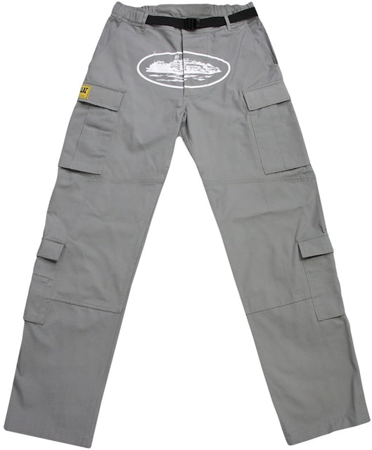 Louis Vuitton Monogram Detail Cargo Trousers, Black, Please Contact Seller for Other Sizes