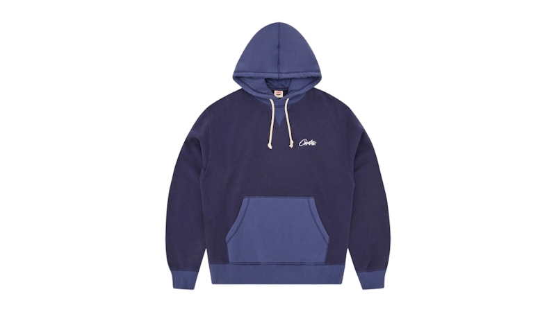 Corteiz HMP Contrast Hoodie Navy Men's - SS26 - US