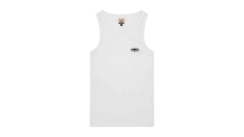 Corteiz HMP Essentials Tank Top White