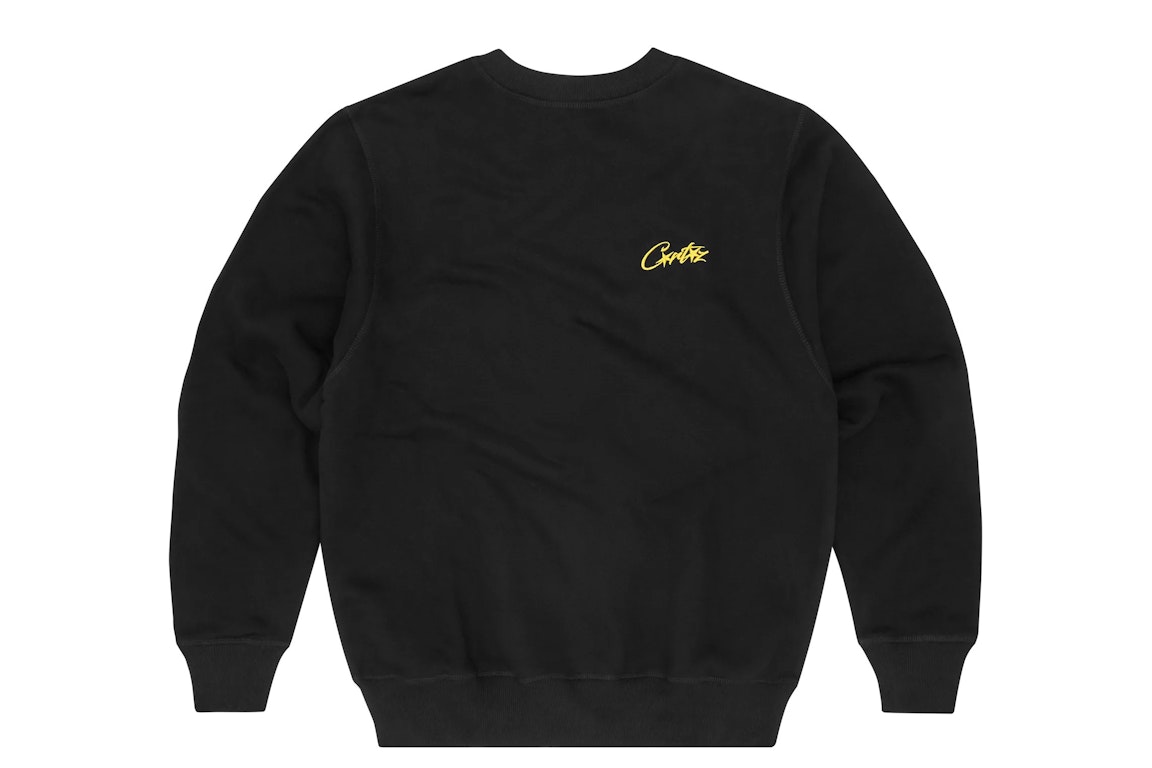 Pre-owned Corteiz Hmp V1 Allstarz Sweatshirt Black