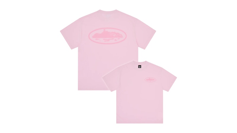 Corteiz Island Knockout Tee Pink
