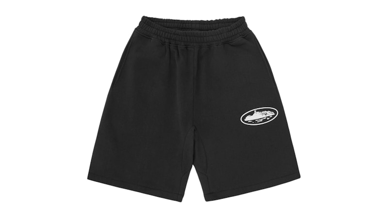 パンツ CORTEIZ  PUFF PRINT SWEATSHORT Corteiz Island Puff Print Sweatshort Black Men's - FW25 - US