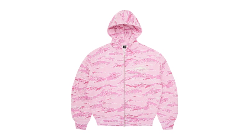トップス Zip Hoodie \"BLACK PINK CAMO\" Pink Camo Performance Hooded Sweatshirt