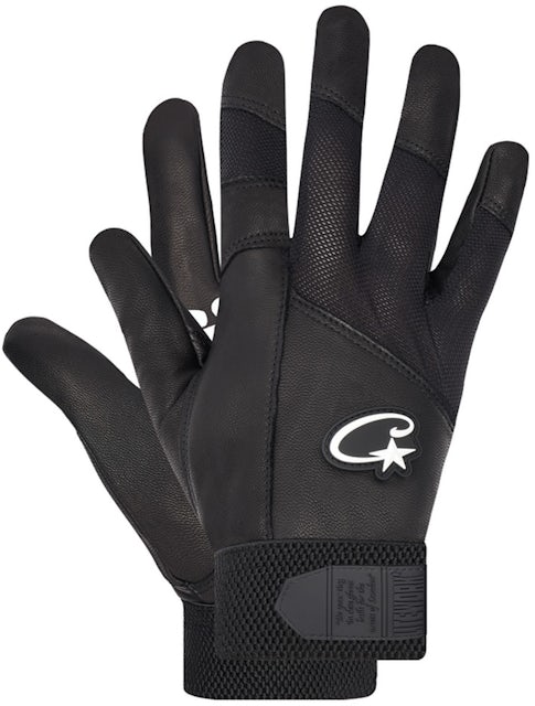 Louis Vuitton Mens Gloves Gloves, Black, 9 (Stock Confirmation Required)