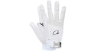 Gants en cuir Corteiz Blanc