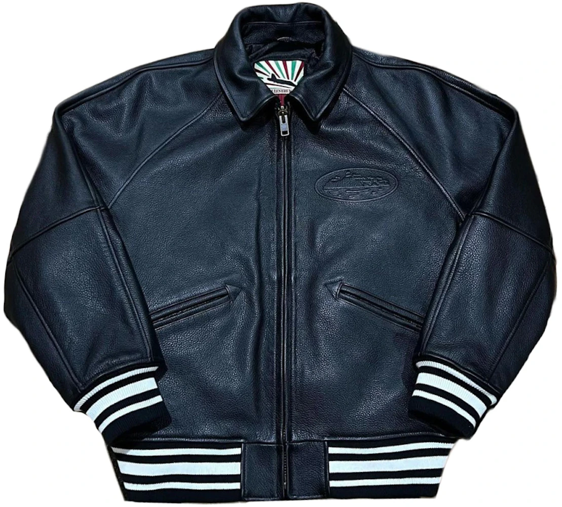 varsity leather jacket price