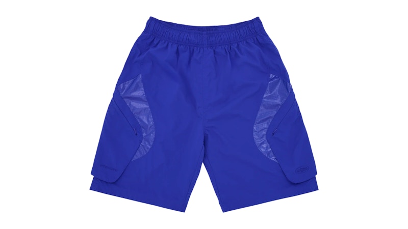 Corteiz Litework Quattro Short Royal Blue