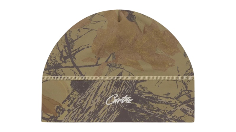 Pre-owned Corteiz Men's  Liteworky Cap In Forest Camo In Green