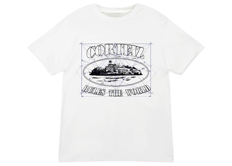 トップス corteiz  TEE Corteiz Math Alcatraz Tee White Men's - SS23 - US