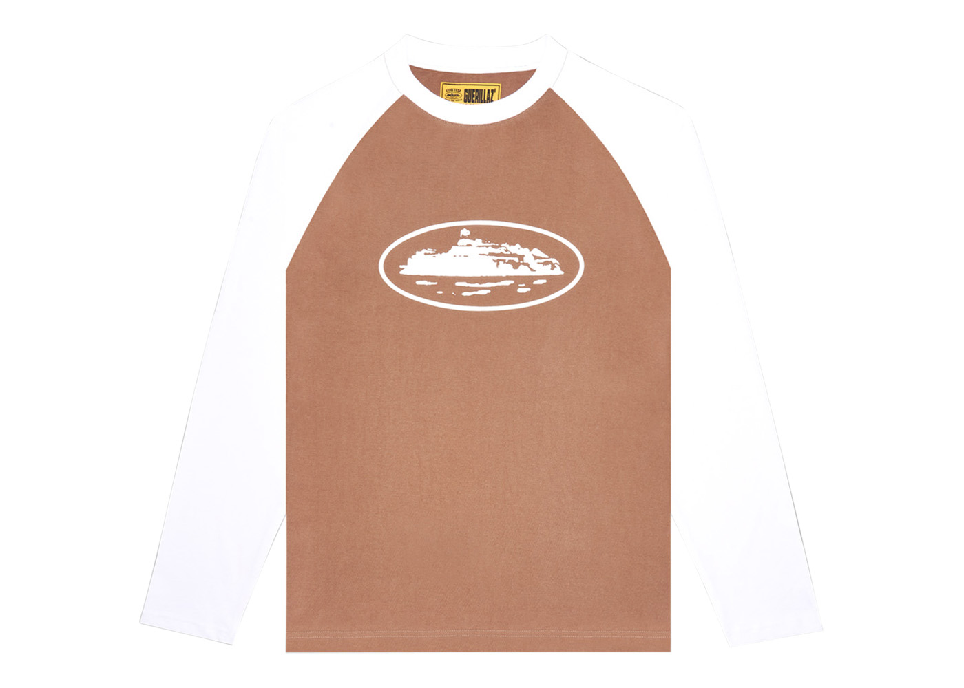 Corteiz Mens Raglan L/S T-shirt Brown Men's - FW22 - US