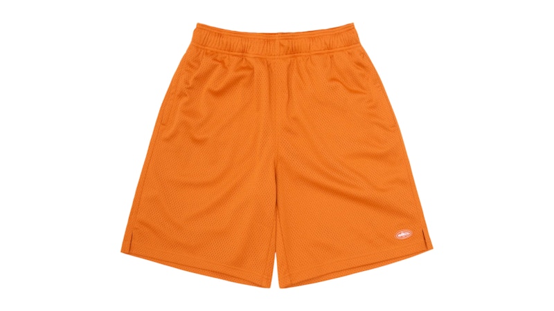 Corteiz Mini Island Mesh Short Orange