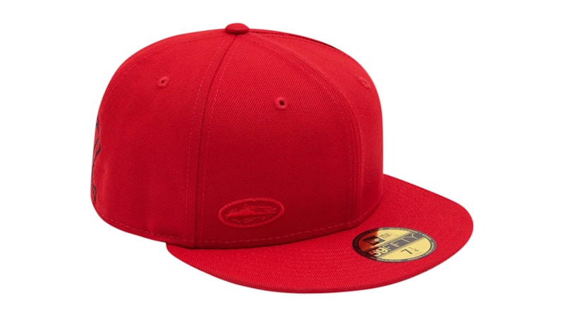 帽子 All Red Hat Corteiz New Era Superior Royale Cap Red Men's - FW25 - US