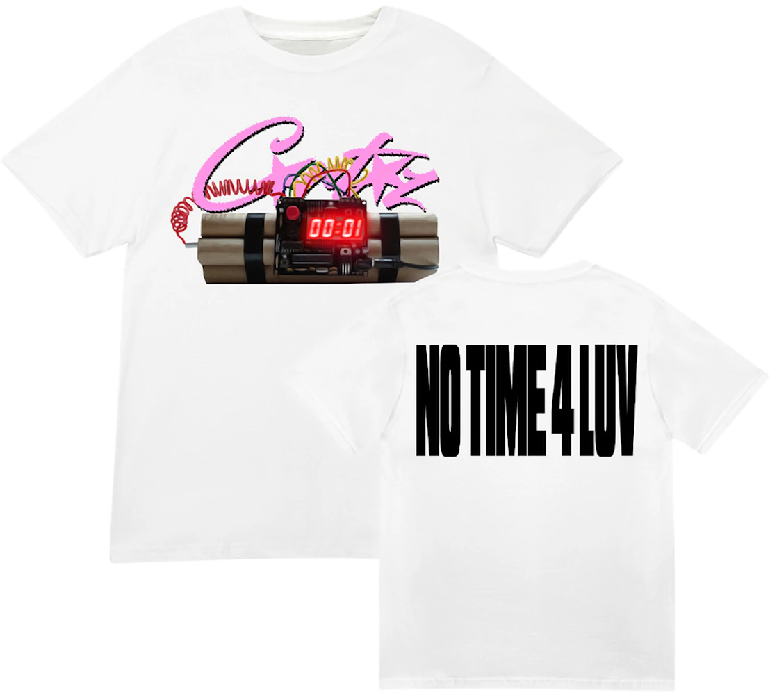 Does the no time 4 luv suppose to have a green tag? I've seen some with red  and i'm new to corteiz. Can anyone rep check this tee? size xs : r/corteiz