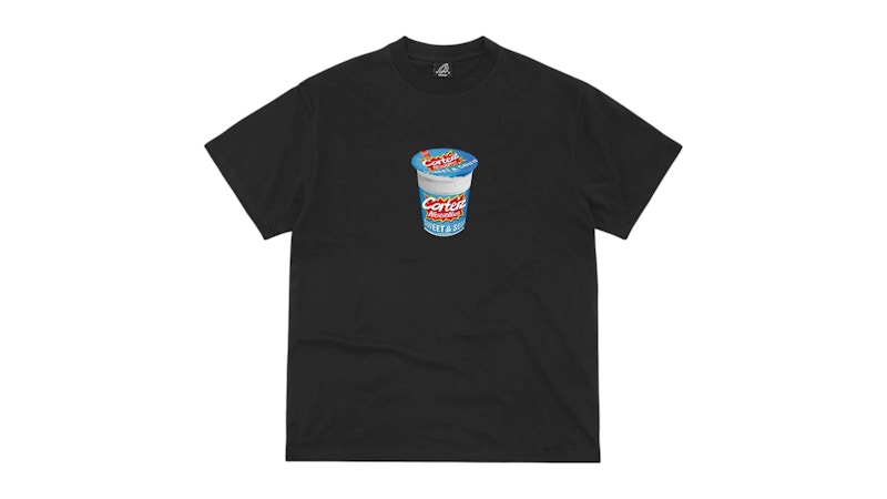 Corteiz Noodle Tee Black Men's - FW25 - US