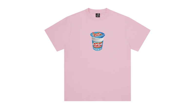 Corteiz Noodle Tee Pink Men's - FW25 - US
