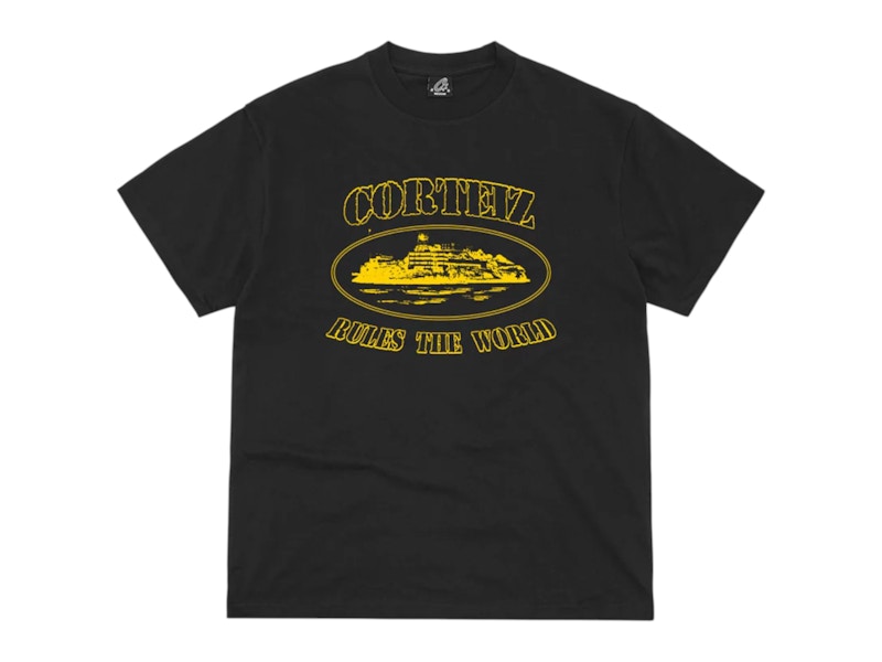 Corteiz OG Alcatraz Tee Black/Yellow - FW25 - JP Corteiz OG Alcatraz Tee Black/Yellow - FW25 - JP